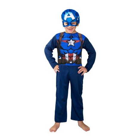 Disfraz Infantil Capitán América AZUL