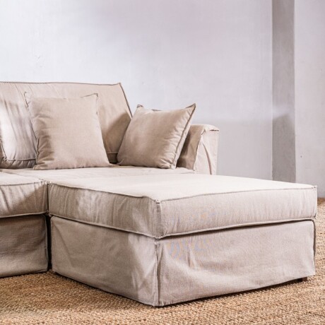 Sillón Esquinero Modulado Delfina Crudo