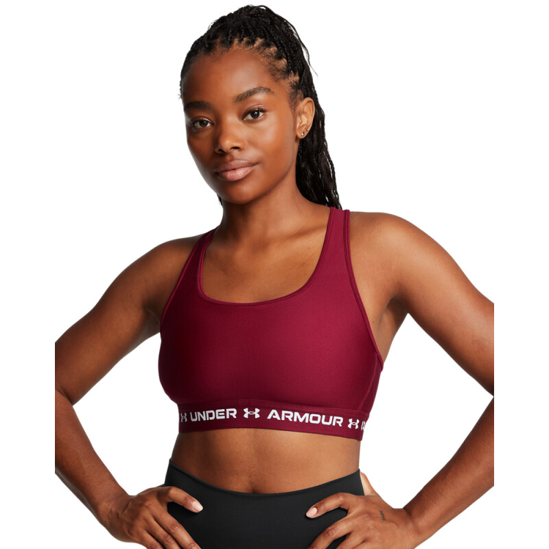 Crossback Mid Bra-RED RED-625