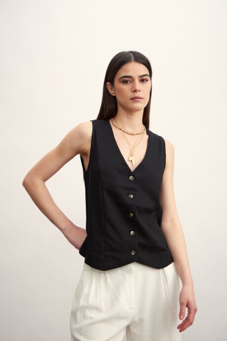 Chaleco Chelsy Negro