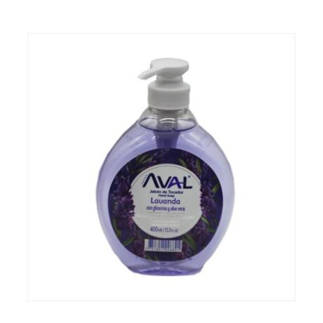 JABON LIQUIDO (P/MANOS) AVAL FRASCO 400ML LAVANDA+GLICERINA JABON LIQUIDO (P/MANOS) AVAL FRASCO 400ML LAVANDA+GLICERINA