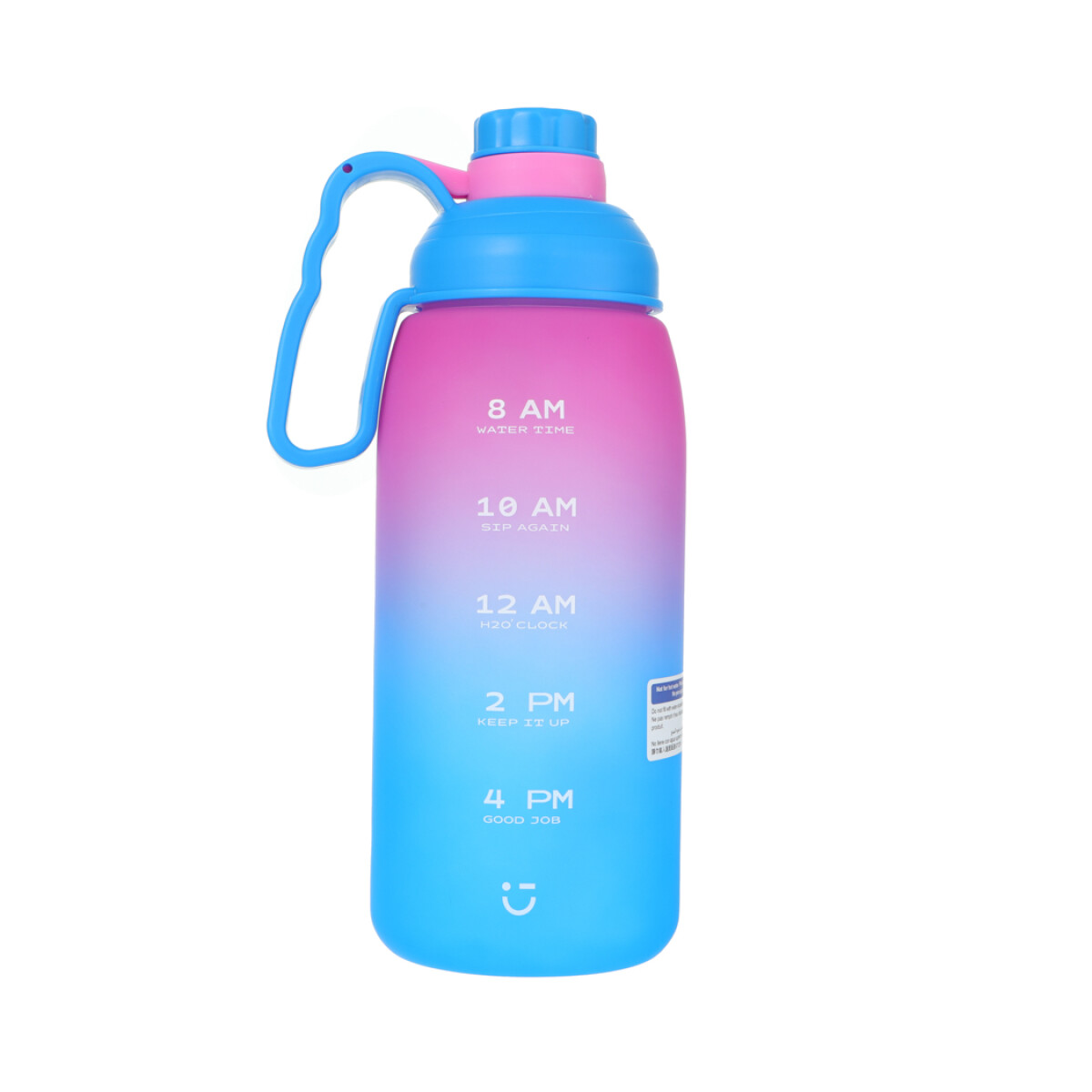 Botella motivación 1.8L - azul 