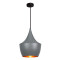 ARTEFACTO CAMPANA DECORATIVA GEISHA Luminaria Colgante Geisha 2 Gris ø 20 cm