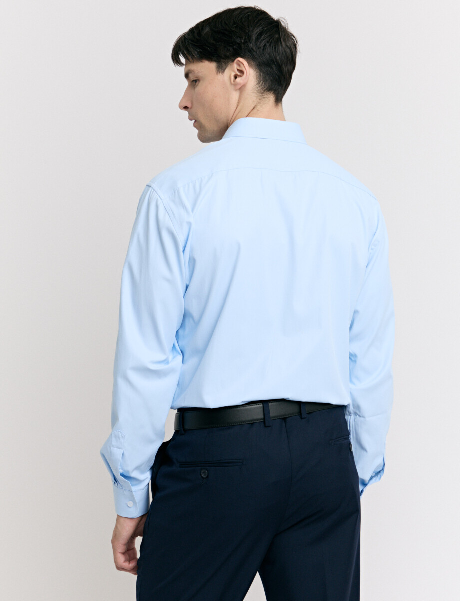 012674 CAMISA HARRINGTON LABEL Celeste