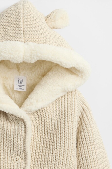 Canguro Con Corderito Garter Bebé B2621 Oatmeal Heather