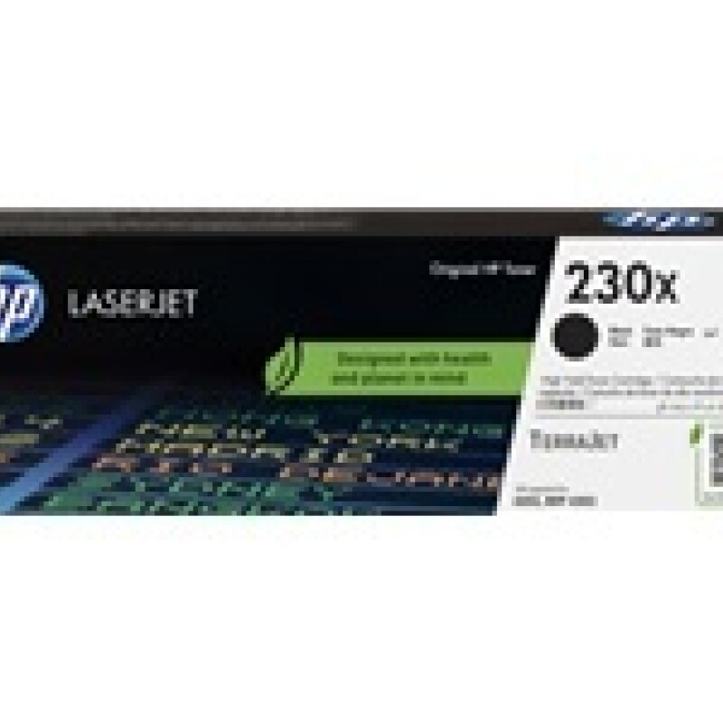HP 230X - Negro - original - LaserJet - cartucho de tóner (W2300X) - para Color LaserJet Pro 4201, 4203, MFP 4301, MFP 4303 HP 230X - Negro - original - LaserJet - cartucho de tóner (W2300X) - para Color LaserJet Pro 4201, 4203, MFP 4301, MFP 4303