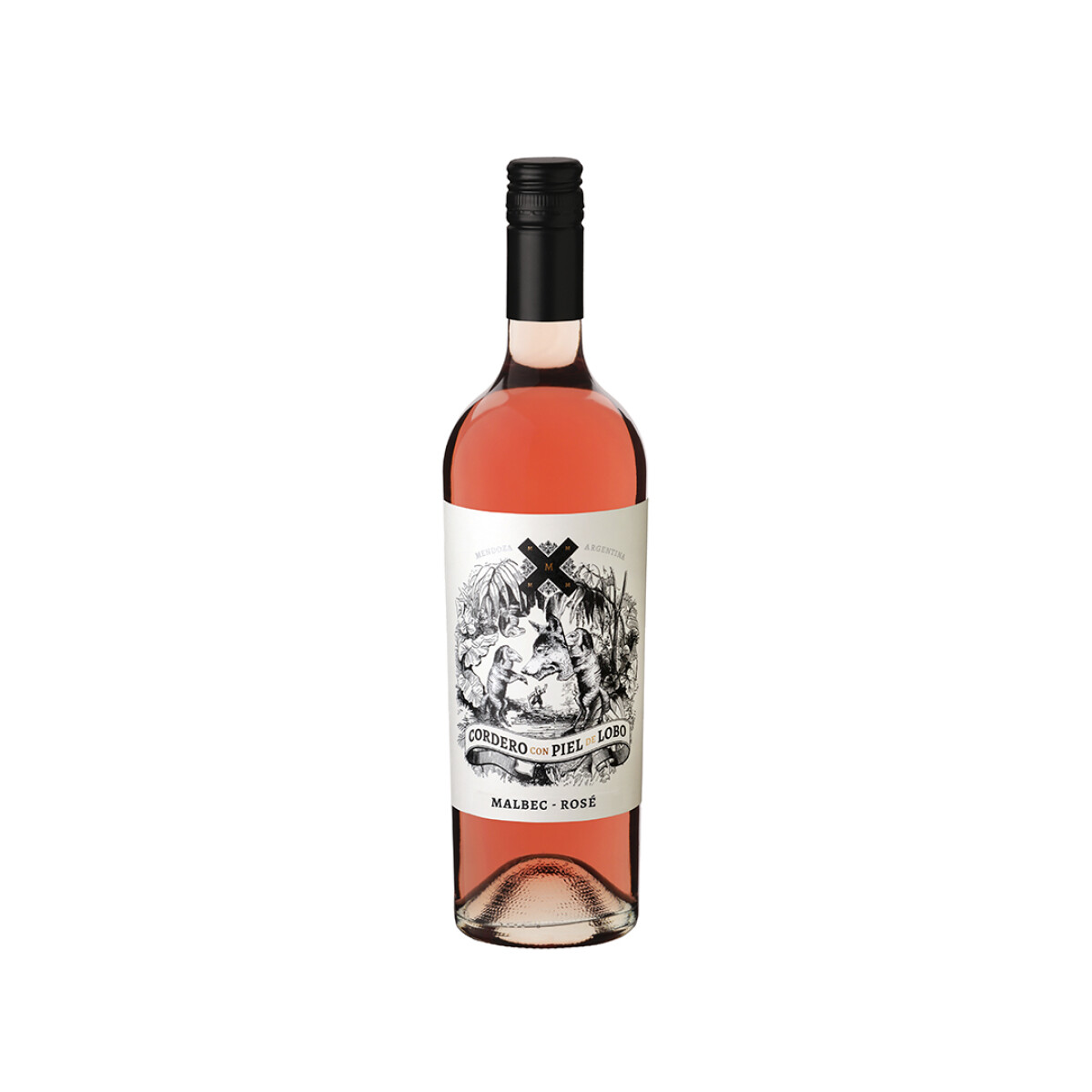 Vino Malbec rose cordero con piel de lobo 750ml Mosquita Muerta 