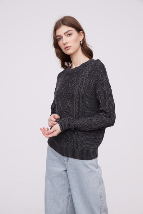 Sweater Lenne Gris Oscuro