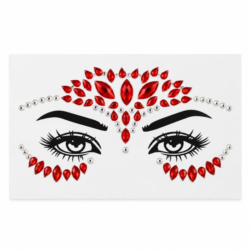 Stickers para Rostro Rojo