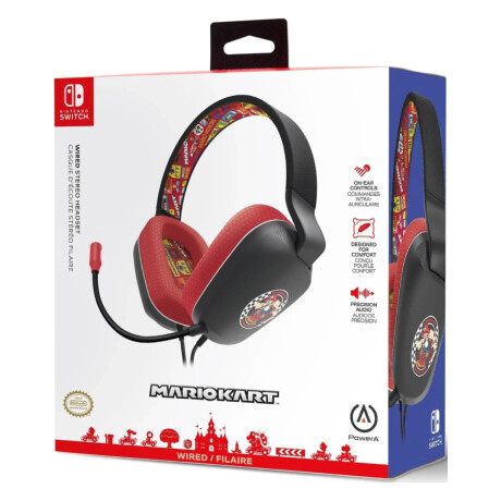 Audifonos Nintendo Switch Cableados - Mario Kart Audifonos Nintendo Switch Cableados - Mario Kart