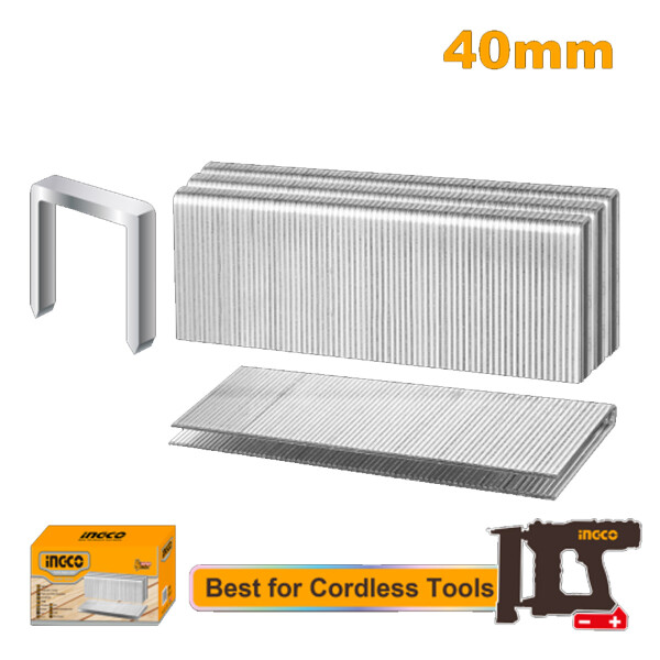 GRAMPAS 40MM CAJA 3000 UNID INGCO AST18403 GRAMPAS 40MM CAJA 3000 UNID INGCO AST18403