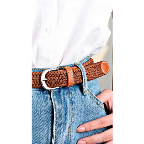 Cinto Unisex Elastizado Marrón