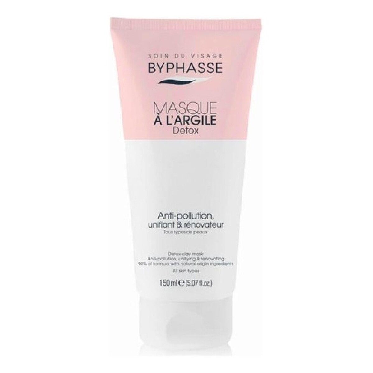 Mascarilla De Arcilla Byphasse Detox 150ml Cuidado Facial 