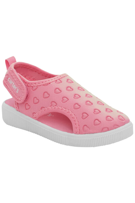 Sandalias con velcro, diseño corazones Sandalias con velcro, diseño corazones