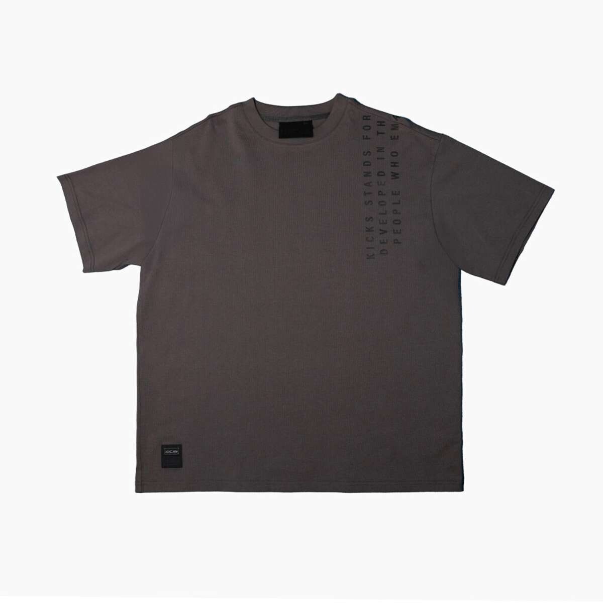 Remera KicksLab de Hombre - Gris 