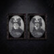 Cuadro de Foto Halloween Efecto Lenticular Mujer