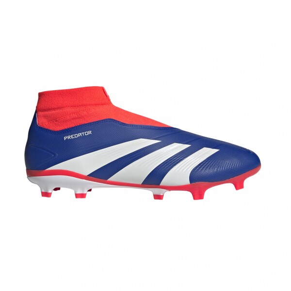 adidas Predator League Laceless Firm Ground lucid blue/solar red/white
