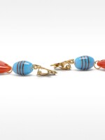 Pendientes Largos Con Estrella multicolor