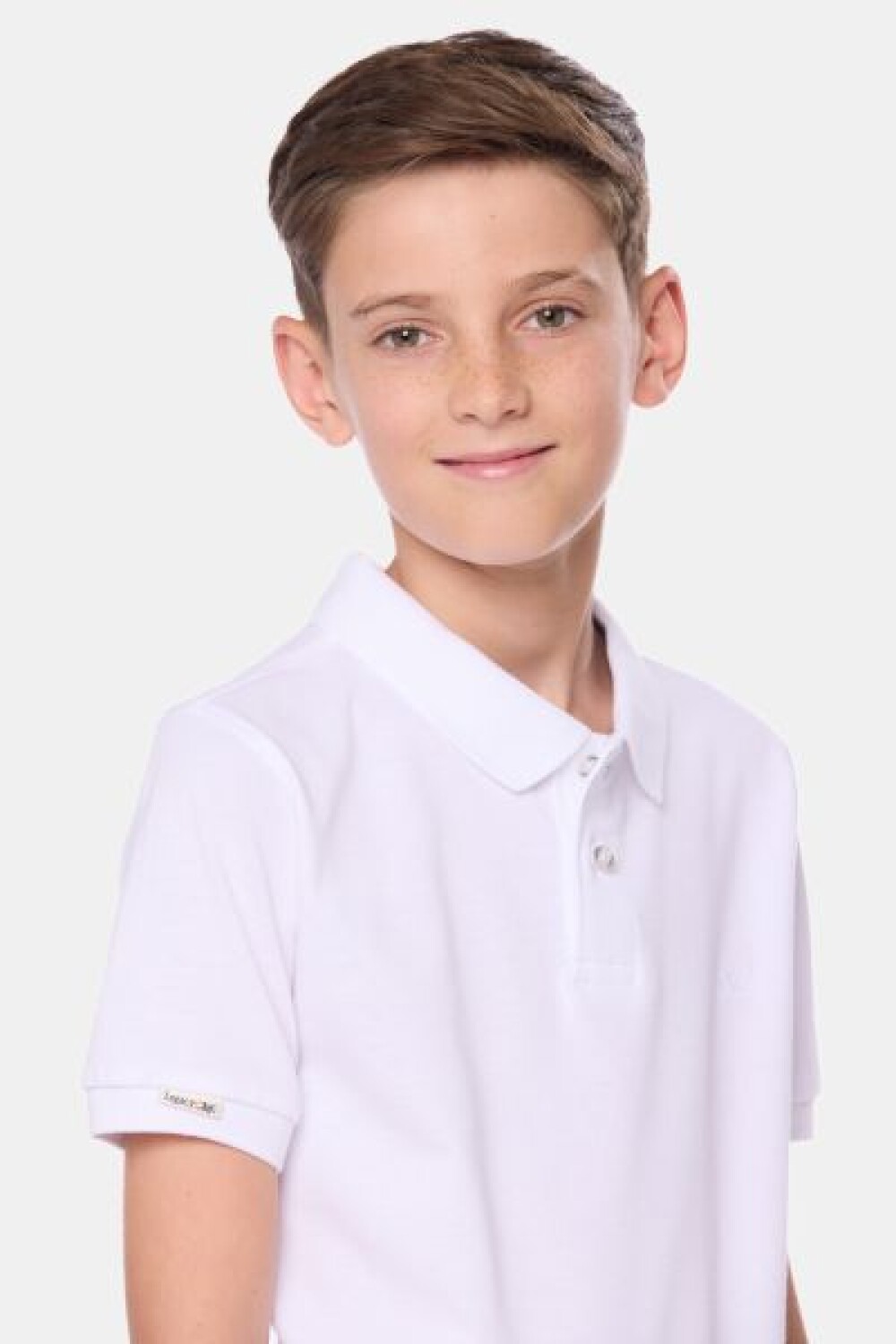 REMERA POLO DE ALGODÓN PIQUÉ Blanco