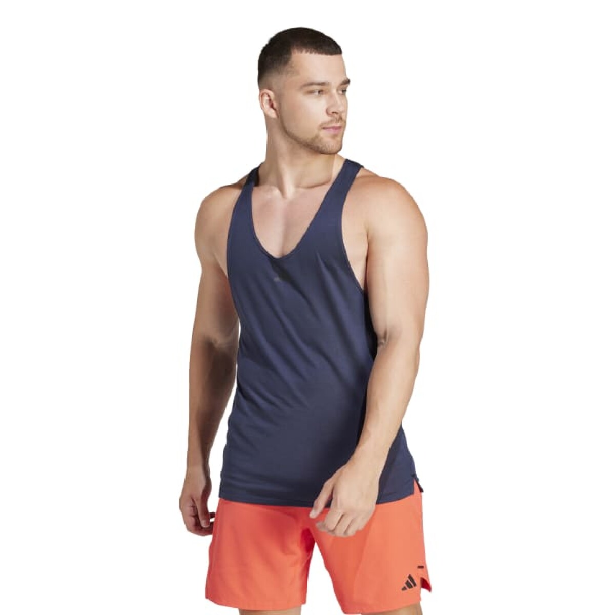 Musculosa Adidas Stringer de Hombre - IL1405 - Azul 