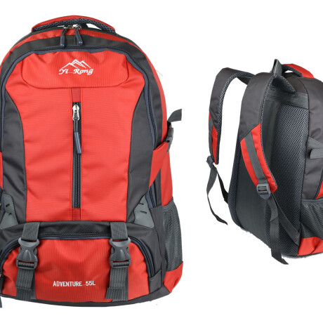 MOCHILA CAMPING 55LT 4 CIERRES 54X34X18CM 2 COLORES COMBINADOS 25151 MOCHILA CAMPING 55LT 4 CIERRES 54X34X18CM 2 COLORES COMBINADOS 25151