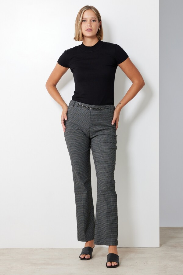 Pantalon Chain NEGRO/GRIS