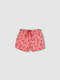 Bañador Estampado Langosta Rosa