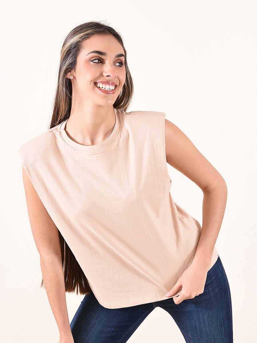 BLUSA MAGDALENA - BEIGE 