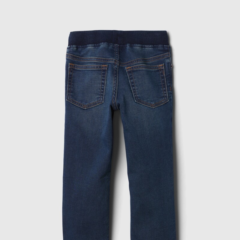 V-RW SLIM KNIT DNM DK DARK WASH