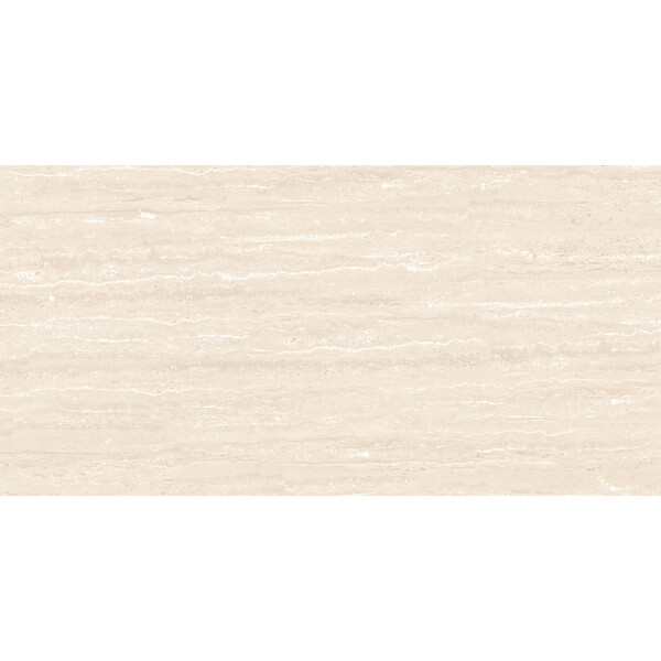 PORCELANATO TRAVERTINO CREMA POLIDO 60x120 CM Porcelanato Travertino Crema Polido 60x120 Cm