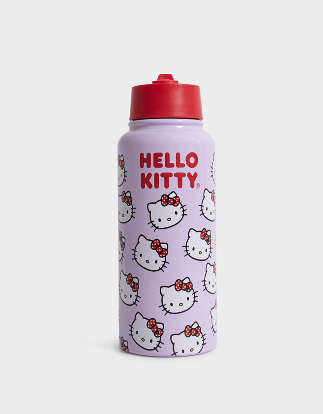 Accesorios Cocina Estampados Botella Térmica "hello Kitty" - Rosa Claro