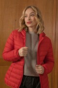 Campera de Puffer. rojo
