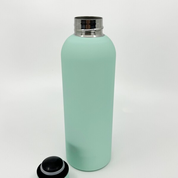 Botella térmica de acero lisa Verde