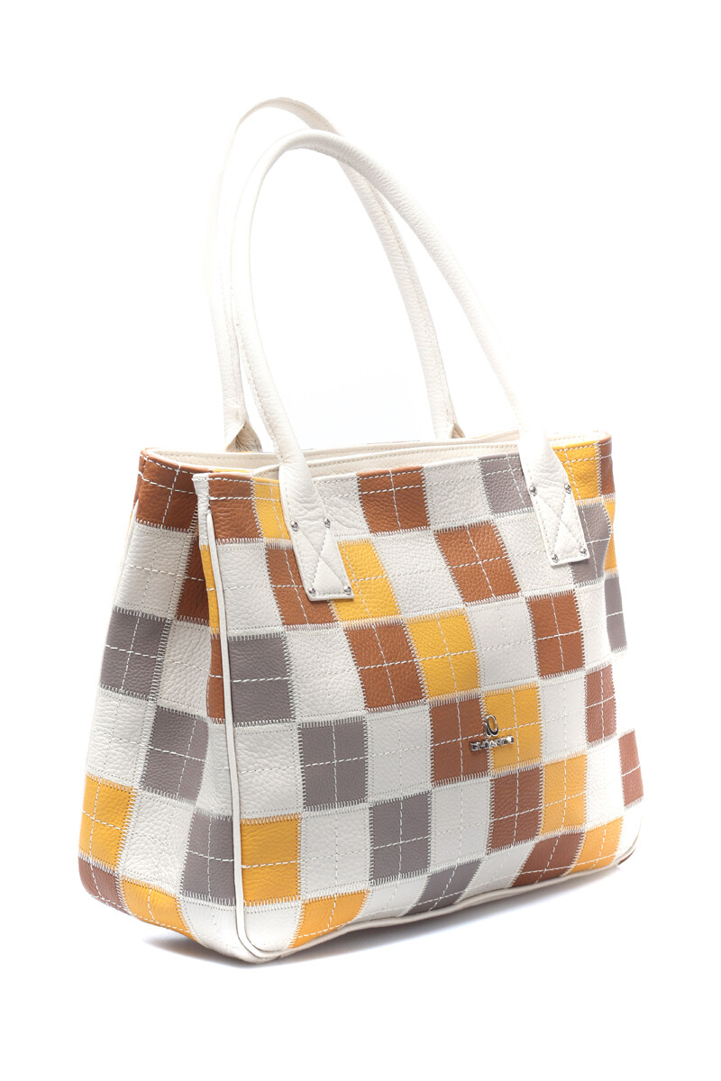 Cartera Ejecutiva De Cuero Multi Color