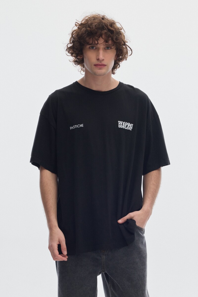 T-shirt Boxy - Black 