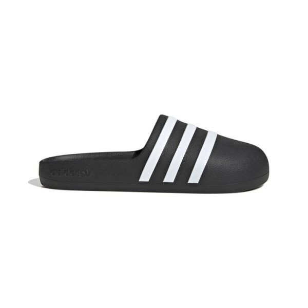 Ojotas Adilette Adifone Adidas - HQ7218 Negro-blanco