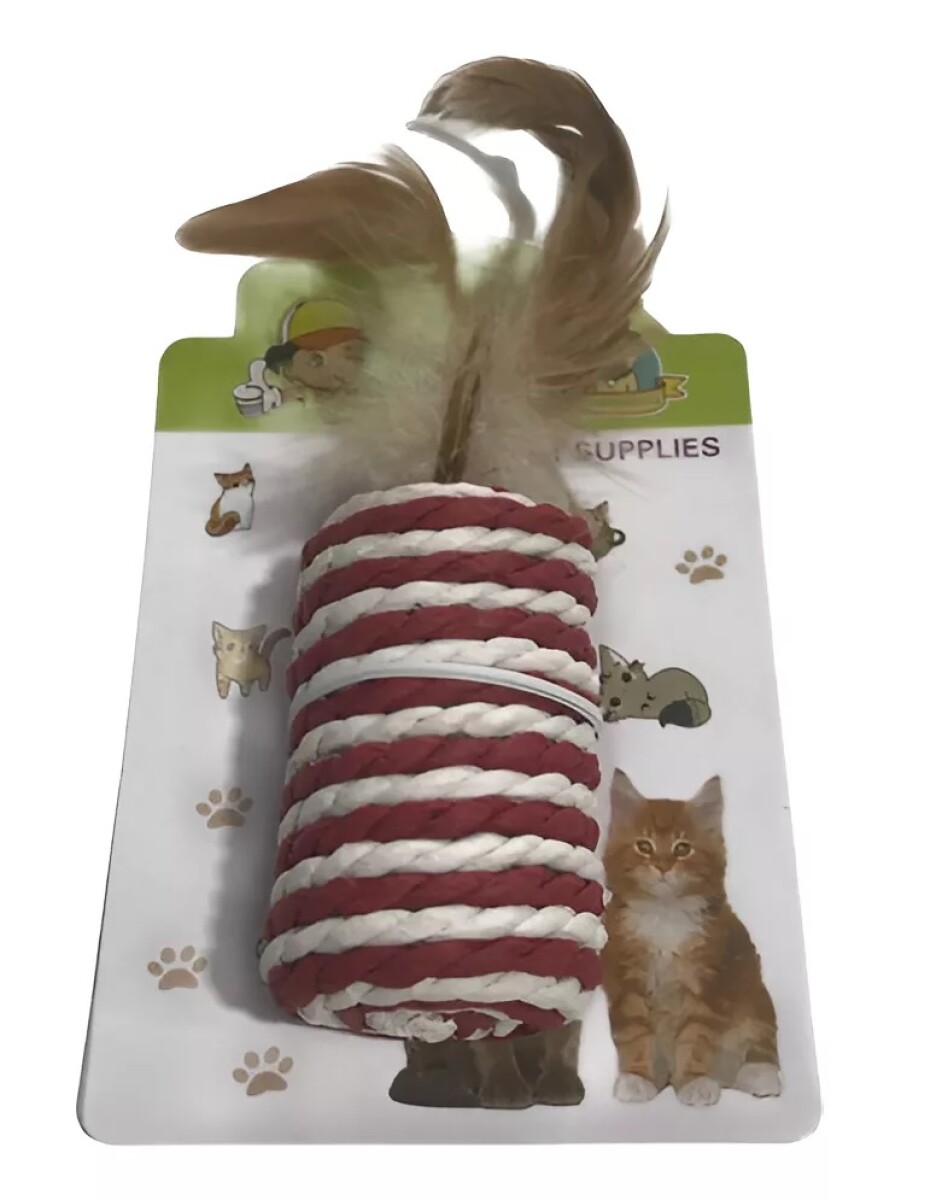Juguete Para Gato Cilindro Sisal 