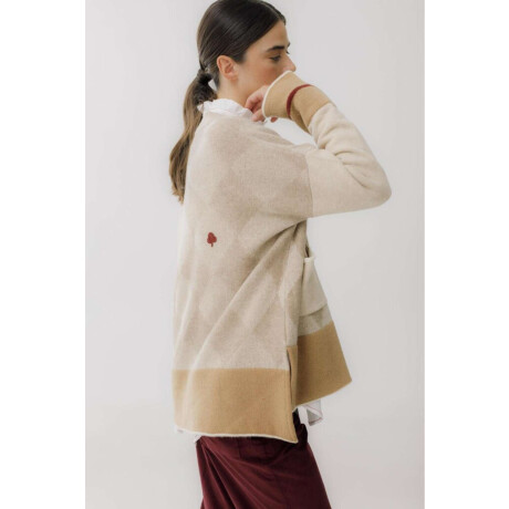 Saco Naipe Beige