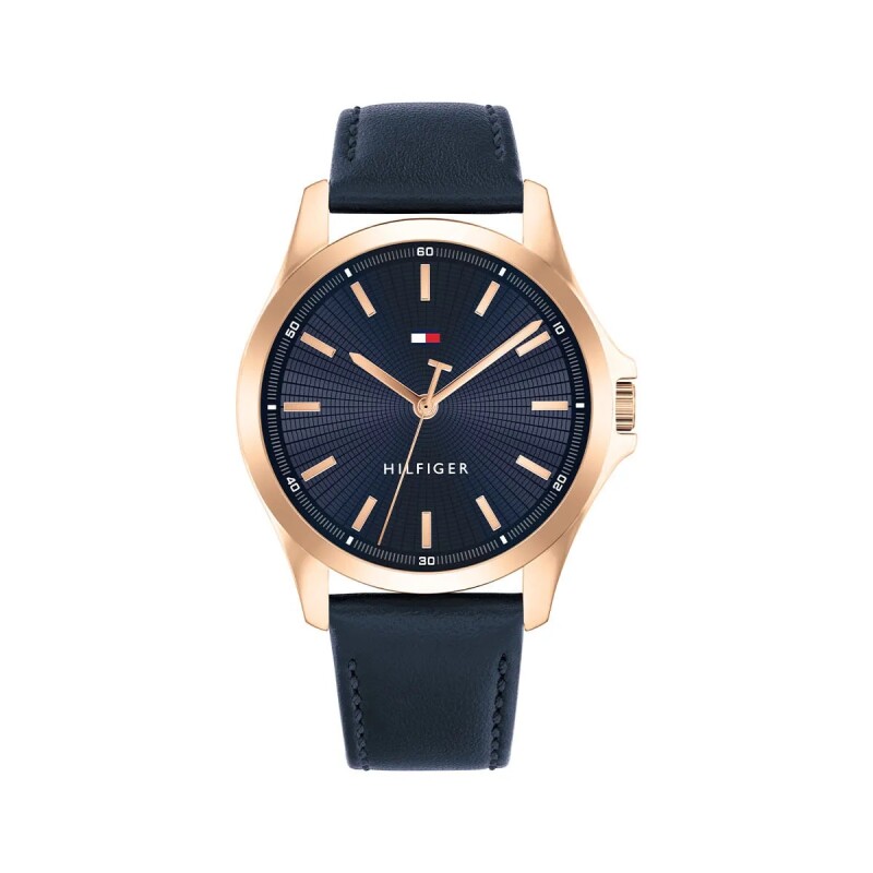 Reloj Tommy Hilfiger 1792189 para hombre en cuero Azul