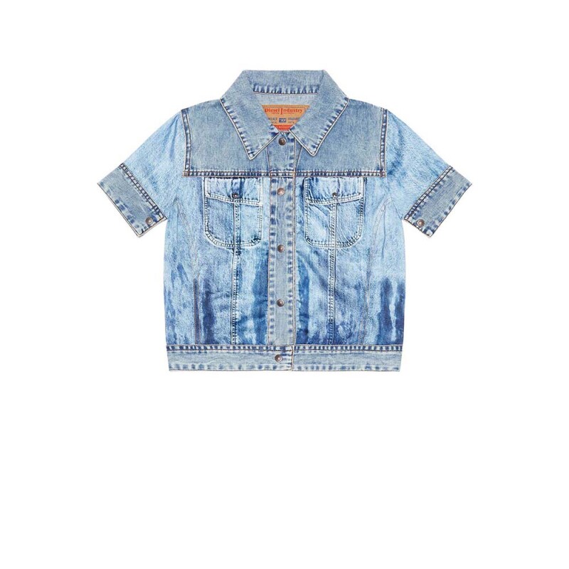 Camisa Para Mujer C-Shirin Shirt Blue Denim