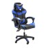 Silla Gamer De Escritorio Ergonomica Pc Gaming Tela Cuero Sintetico Imback Negro y Azul Silla Gamer De Escritorio Ergonomica Pc Gaming Tela Cuero Sintetico Imback Negro y Azul