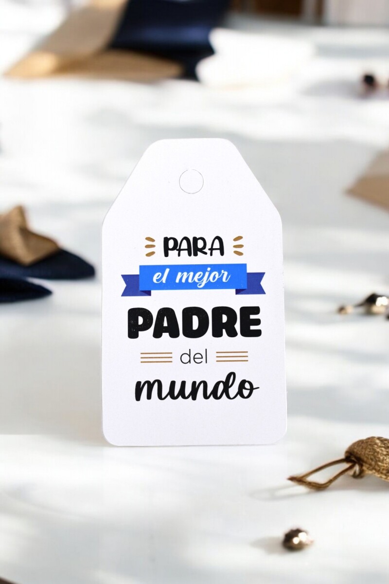 Tag dia del padre 5x8,5 - DISEÑO 2 