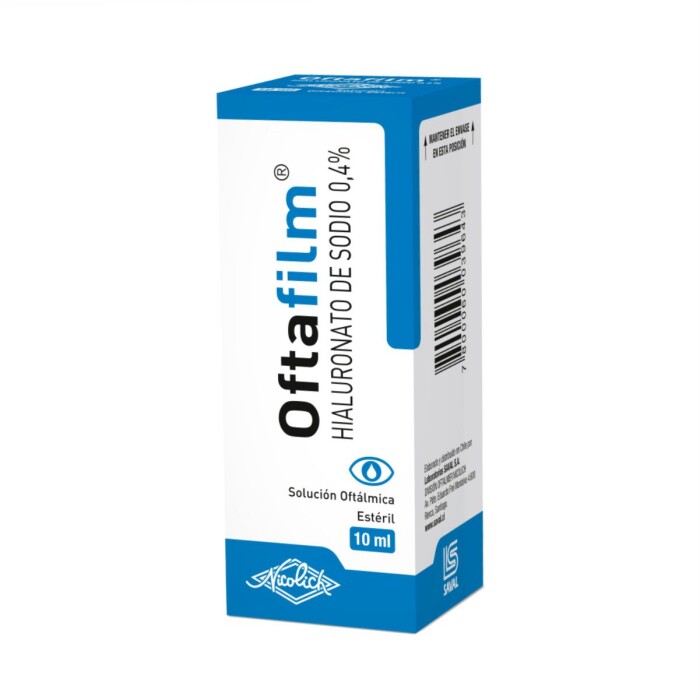 OFTAFILM COLIRIO 0,4% FR. X 10 ML. única