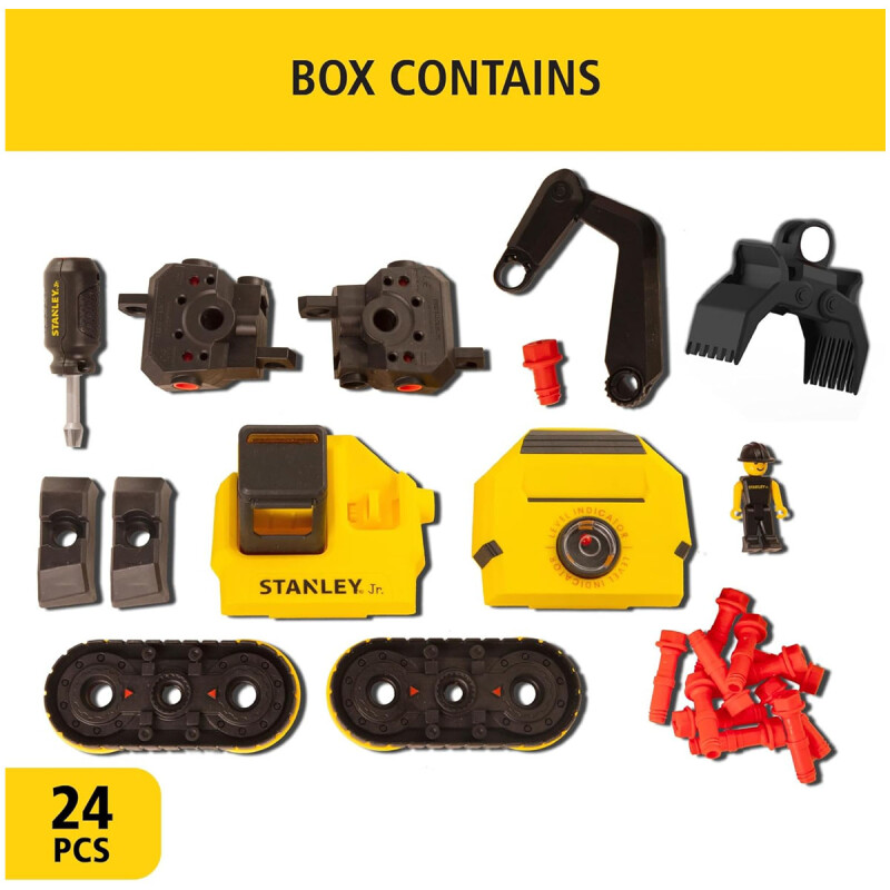 Excavadora desarmable Stanley Jr Excavadora desarmable Stanley Jr