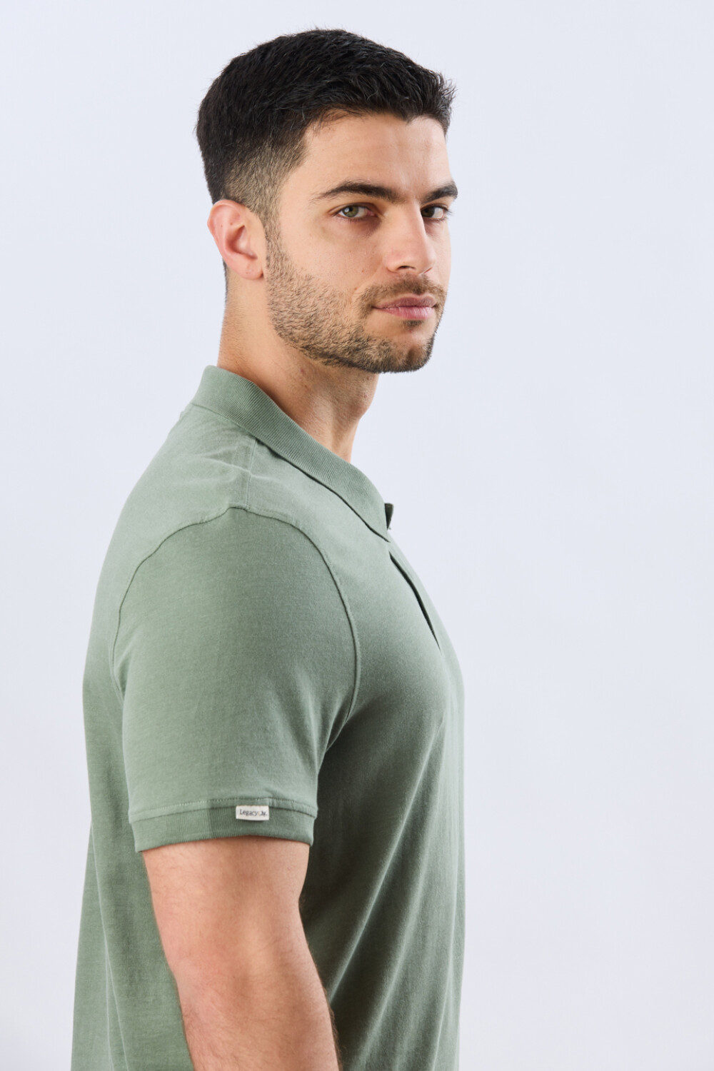 REMERA POLO LISA JERSEY Verde