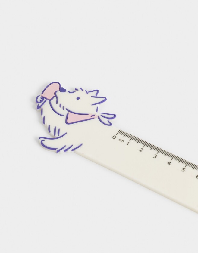 Útiles Varios Silicona Regla Rígida Gelato Pop - Combinacion Multicolor