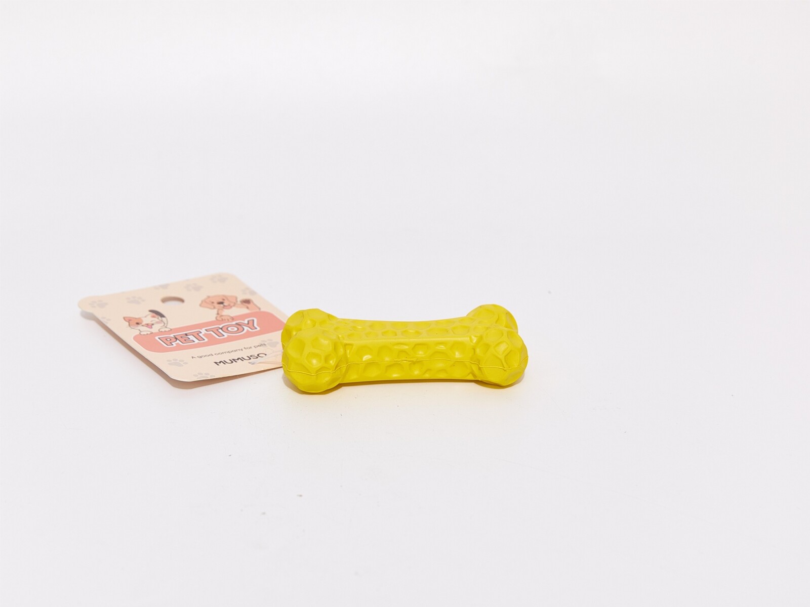 JUGUETE PARA PERROS DE CAUCHO NATURAL (HUESO) 