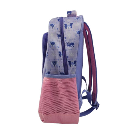 Mochila Infantil Frozen Jacquard Grande 40 x 30 cm LILA