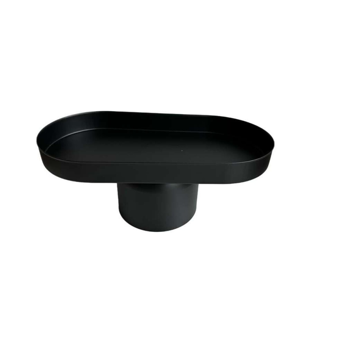 Bandeja C/Soporte Alto 30X15X13Cm - Negro 
