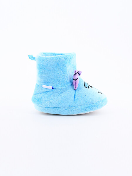 PANTUFLAS SULLEY FACE TURQUESA